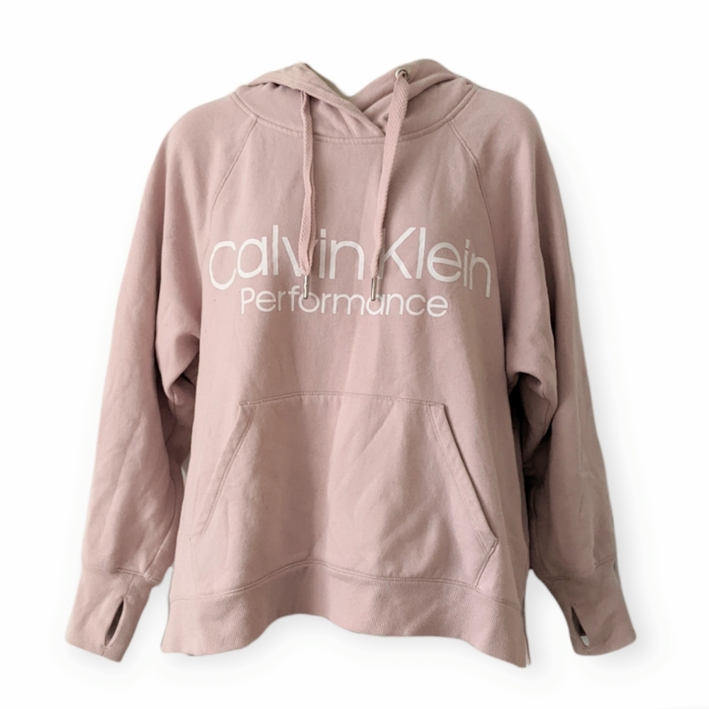 Calvin Klein Blush Pink Hoodie Small